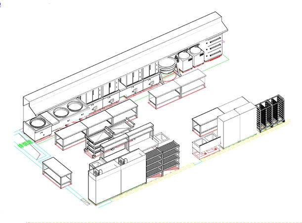 主食烹飪區(qū)效果圖 主食烹飪區(qū)效果圖