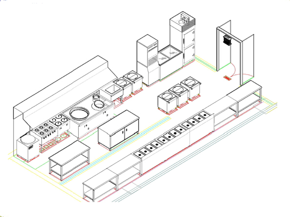 風味蒸煮區(qū)效果圖 風味蒸煮區(qū)效果圖