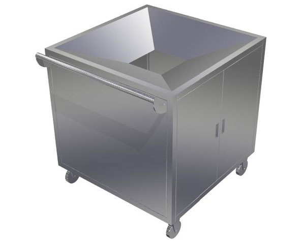 不銹鋼殘食車 不銹鋼殘食車